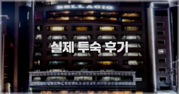 💬 실제 투숙 후기